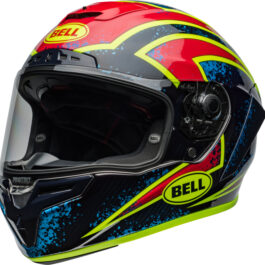 BELL Race Star DLX Flex Helmet – Xenon Gloss Blue/Retina