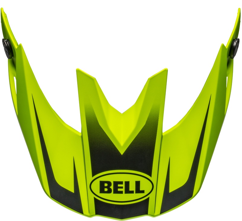 BELL Moto-10 Peak Kit – Tagger Purple Haze Gloss Purple/Gold