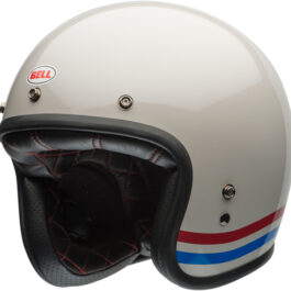 BELL Custom 500 Helmet – Stripes Pearl
