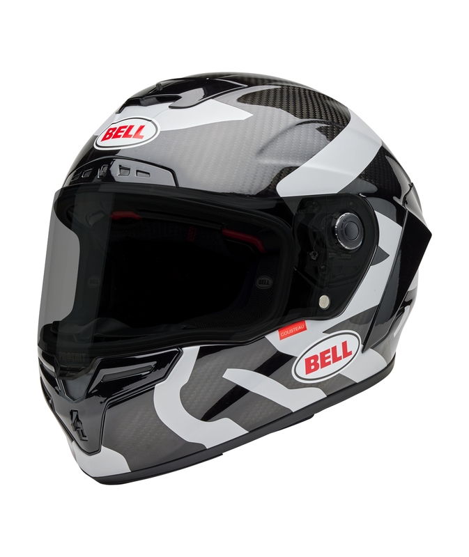 BELL Moto-9S Flex Helm – Drift Gloss Black Multi