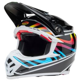 BELL Moto-9S Flex Helm – Drift Gloss Black Multi