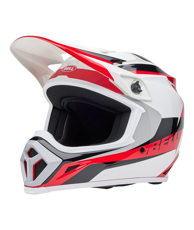 BELL MX-9 Mips Helm – Jackal Gloss Blue/Hi-Viz Yellow