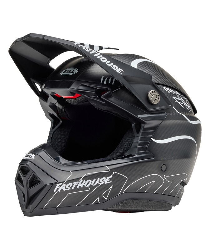BELL Moto-10 Spherical Mips Helm – Fasthouse DITD 25 Gloss Gray/Red