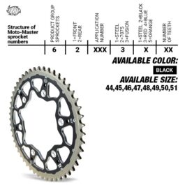 Moto-Master Fusion Series Dual Ring Tandwiel Kawasaki Suzuki 620263